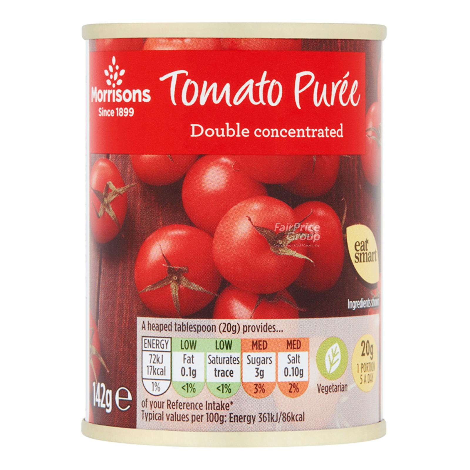Morrisons Tomato Puree (Double Concentrated) NTUC FairPrice