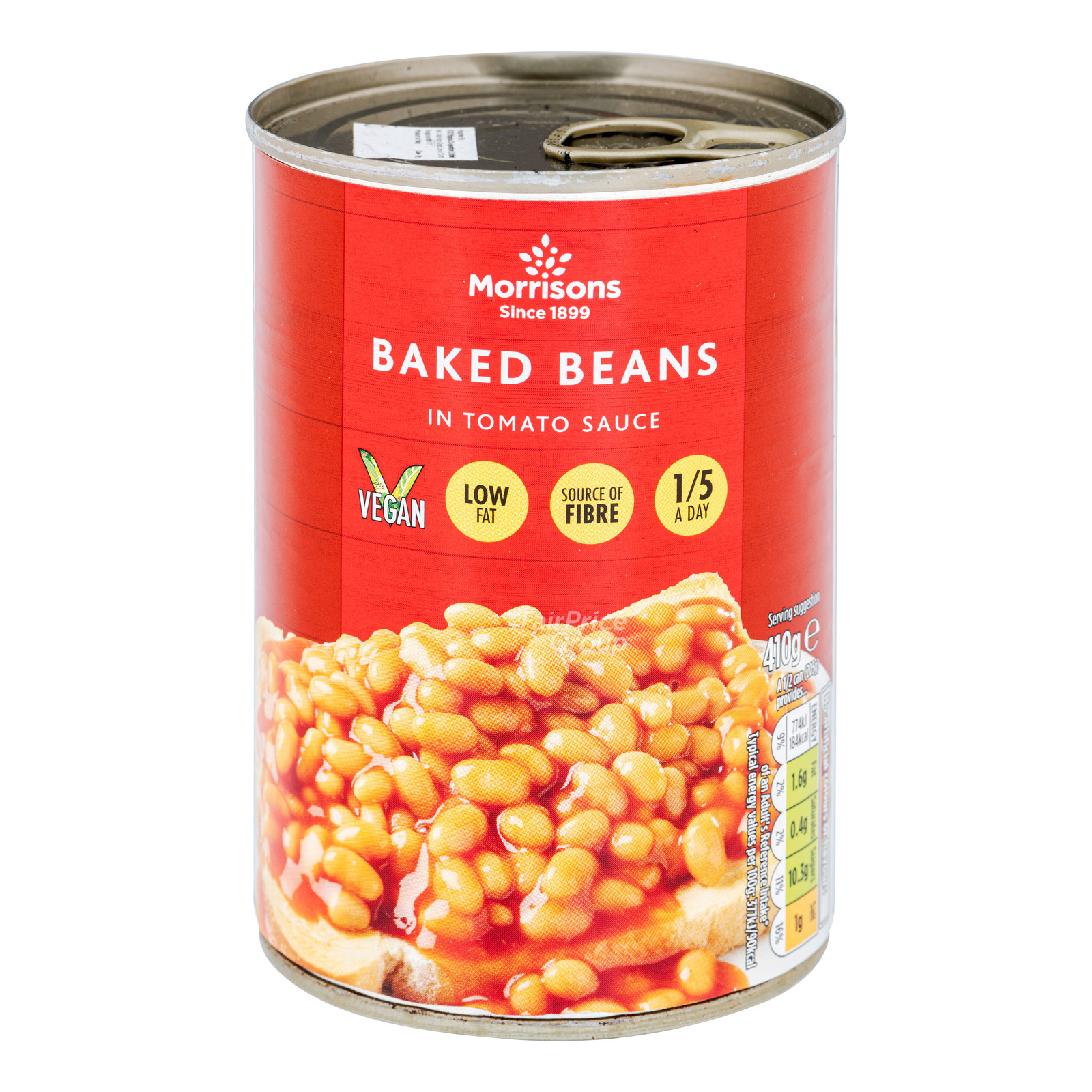 Morrisons Baked Beans in Tomato Sauce NTUC FairPrice