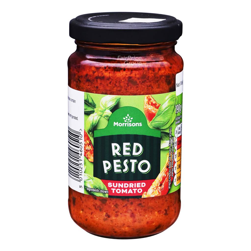 Morrisons Sundried Tomato Red Pesto NTUC FairPrice