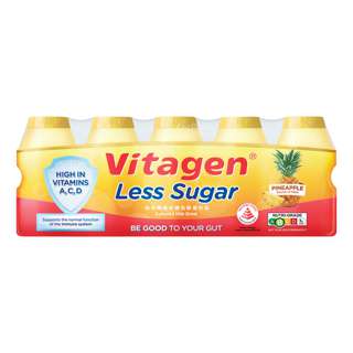 Vitagen Cultured Milk - Less Sugar (Pineapple) Vitagen Cultured Milk - Less Sugar (Pineapple)