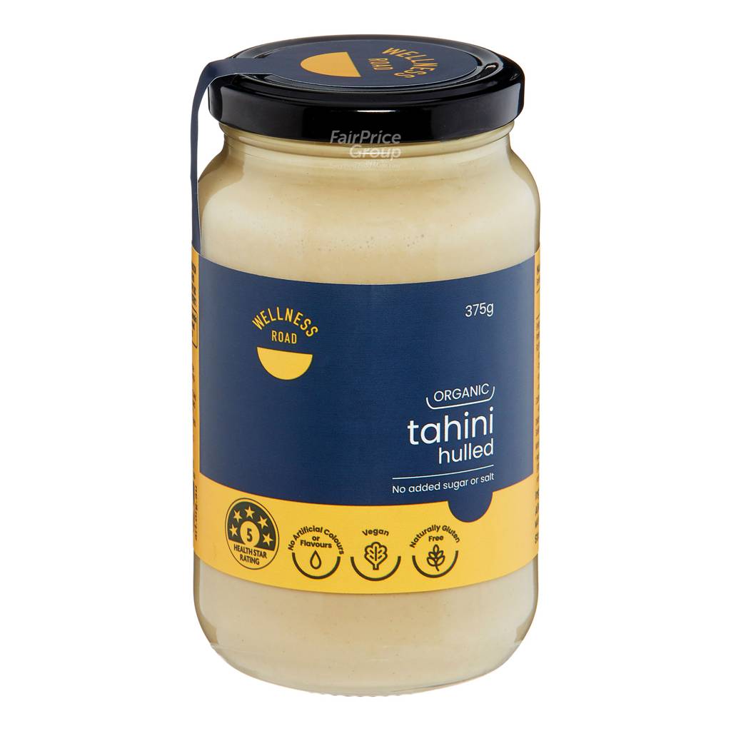 Coles Wellness Road Organic Hulled Tahini NTUC FairPrice