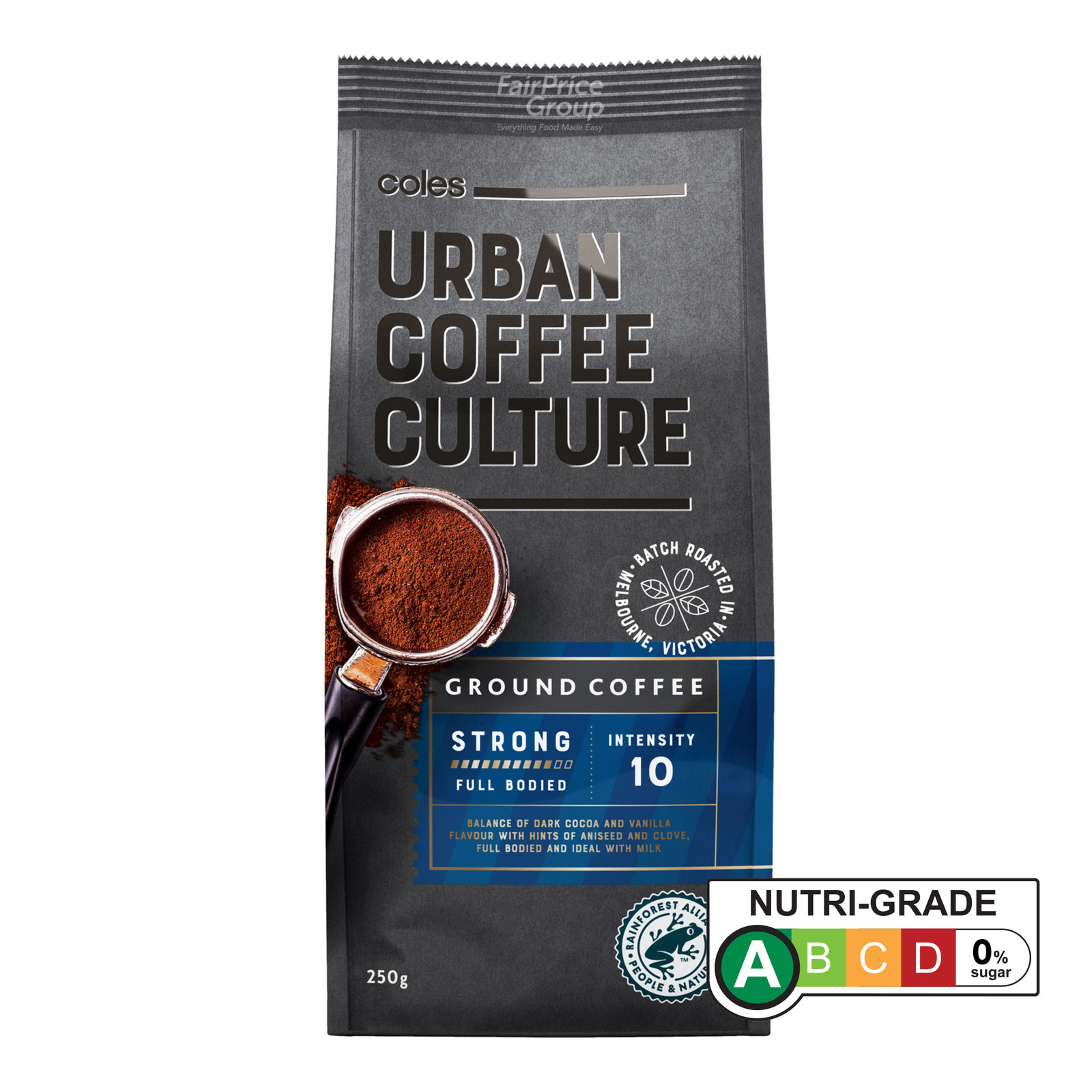 Coles Urban Coffee Culture Ground Coffee Powder - Strong