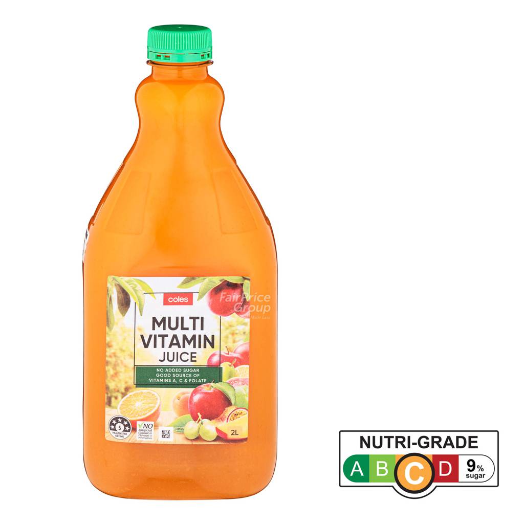 Coles Fruit Juice MultiVitamin NTUC FairPrice