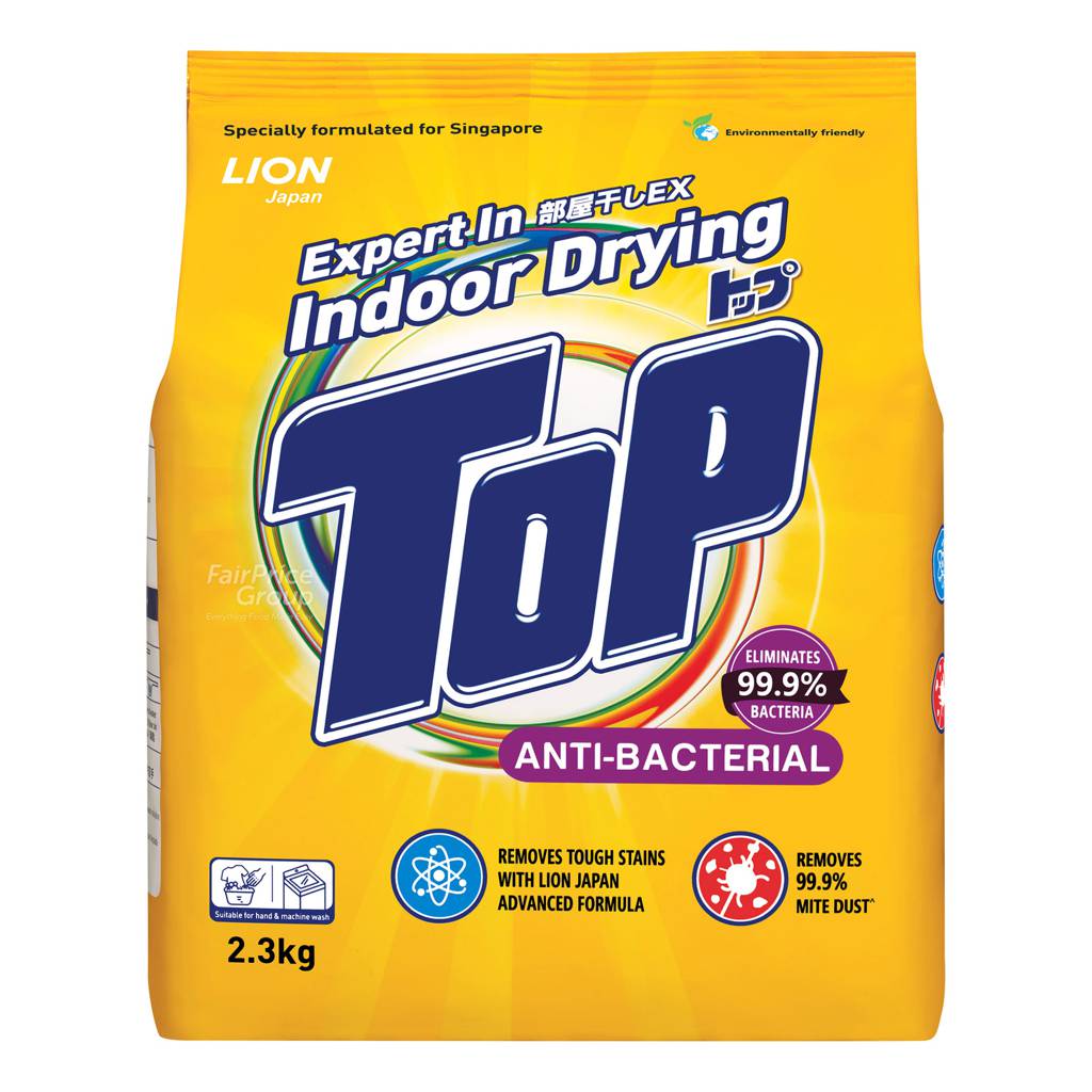 Top Detergent Powder Antibacterial NTUC FairPrice