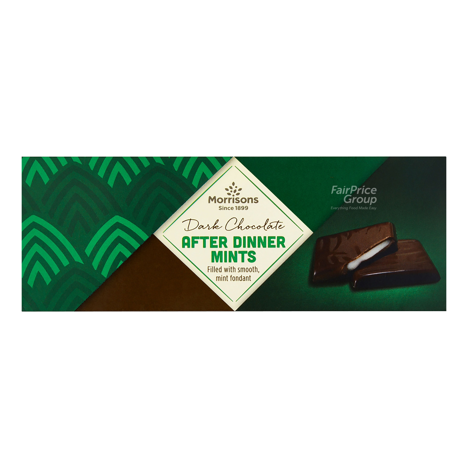 Morrisons Dark Chocolate Bar After Dinner Mints NTUC FairPrice