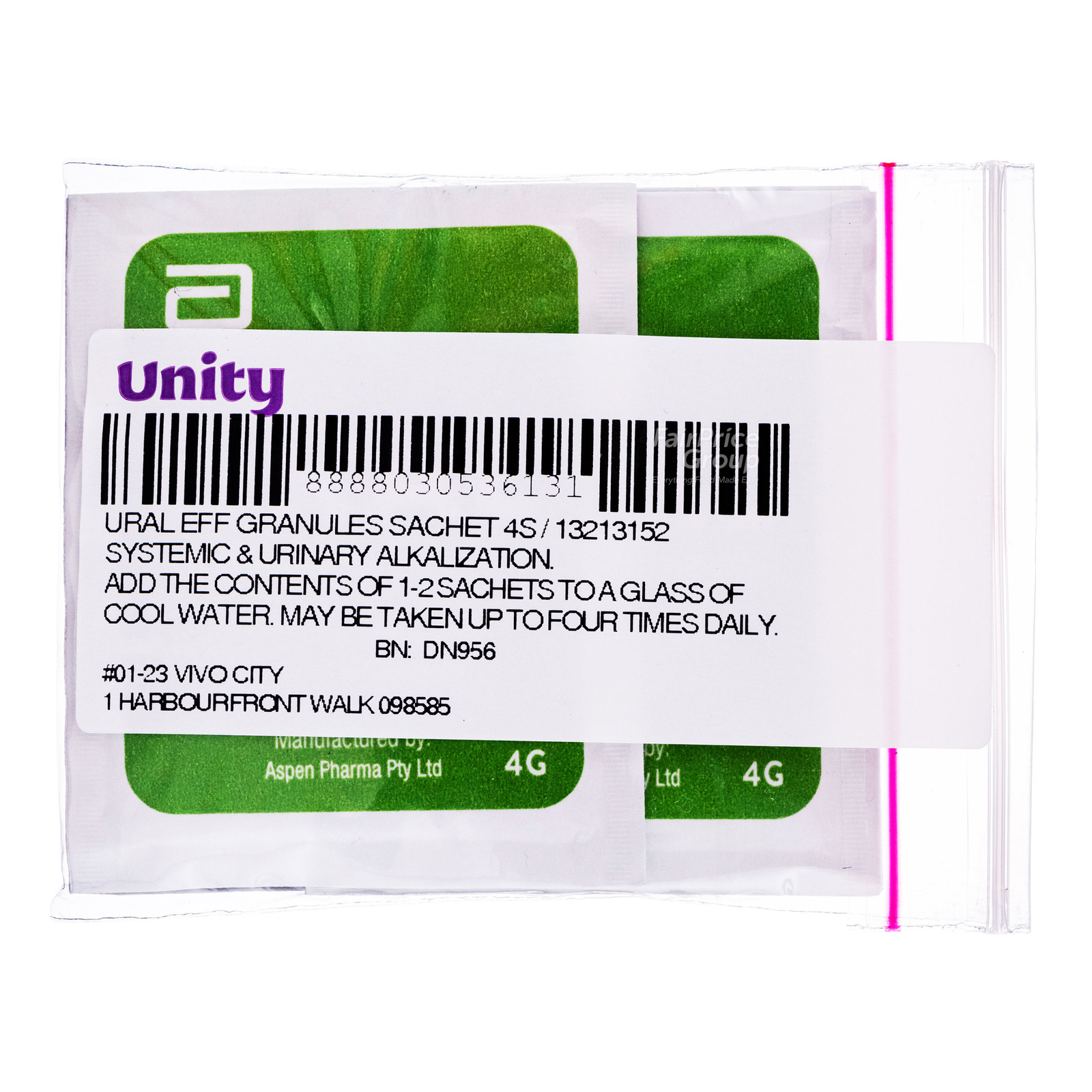 Ural Effervescent Granules Sachet NTUC FairPrice