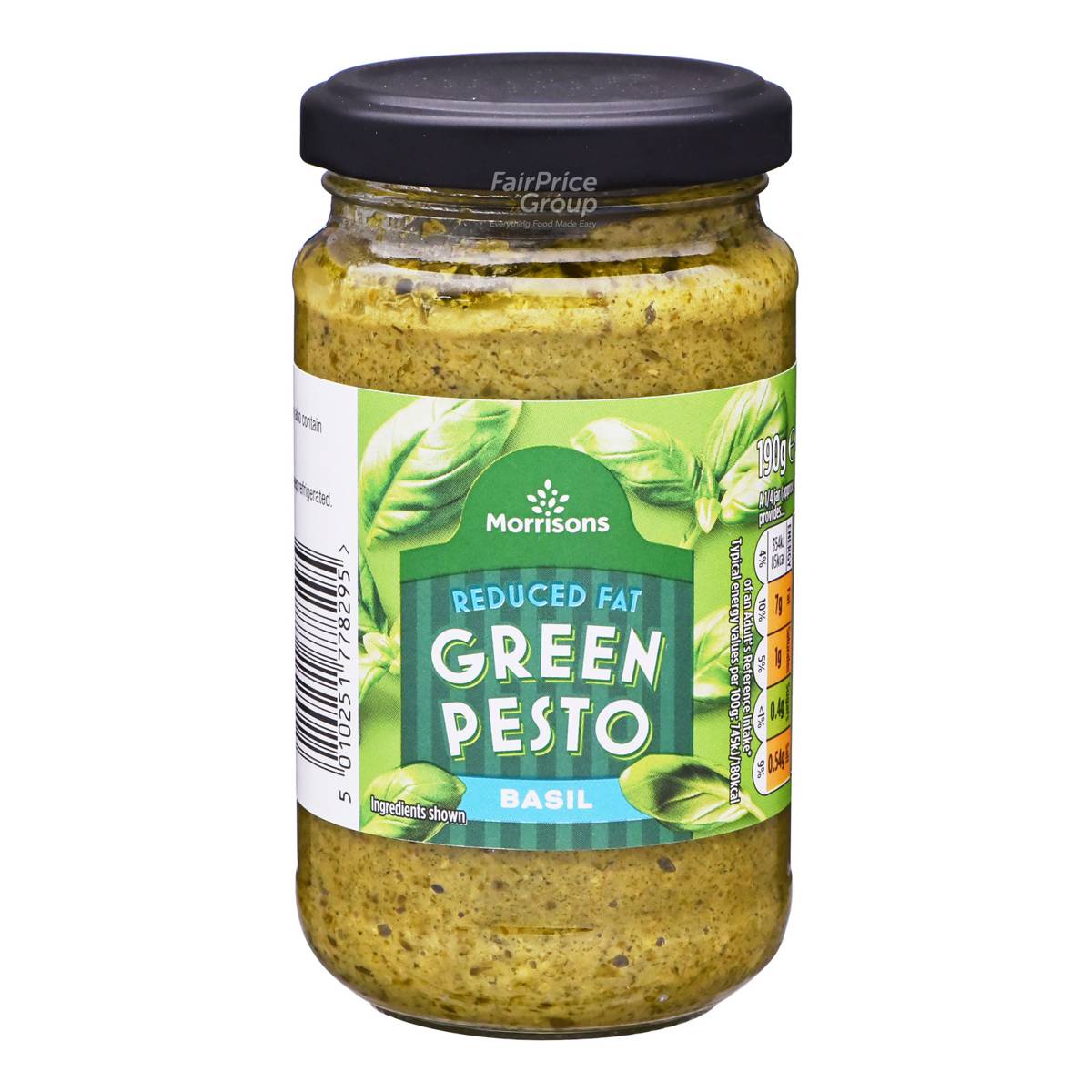 Morrisons Green Pesto Basil (Reduced Fat) NTUC FairPrice