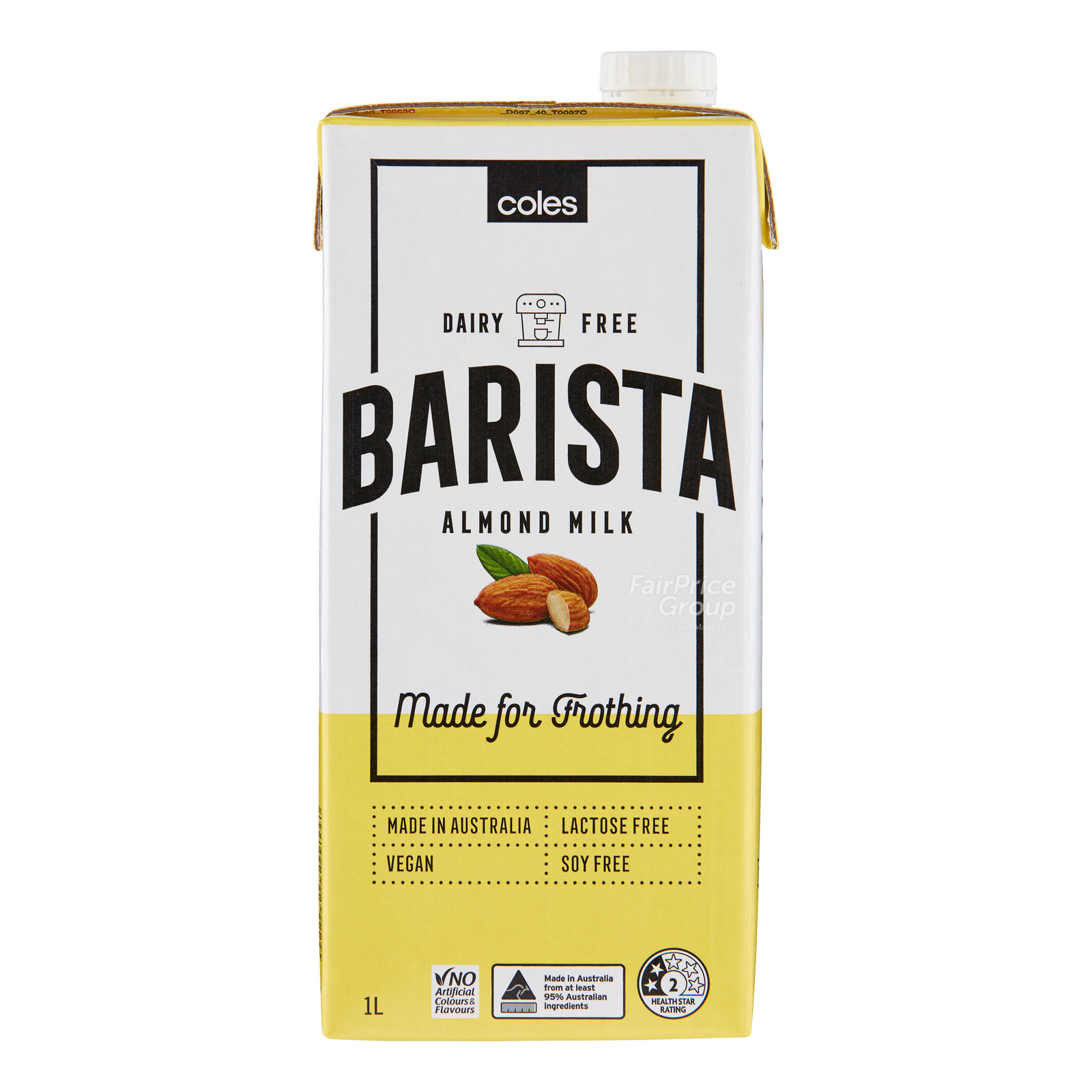Coles Barista Almond Milk NTUC FairPrice