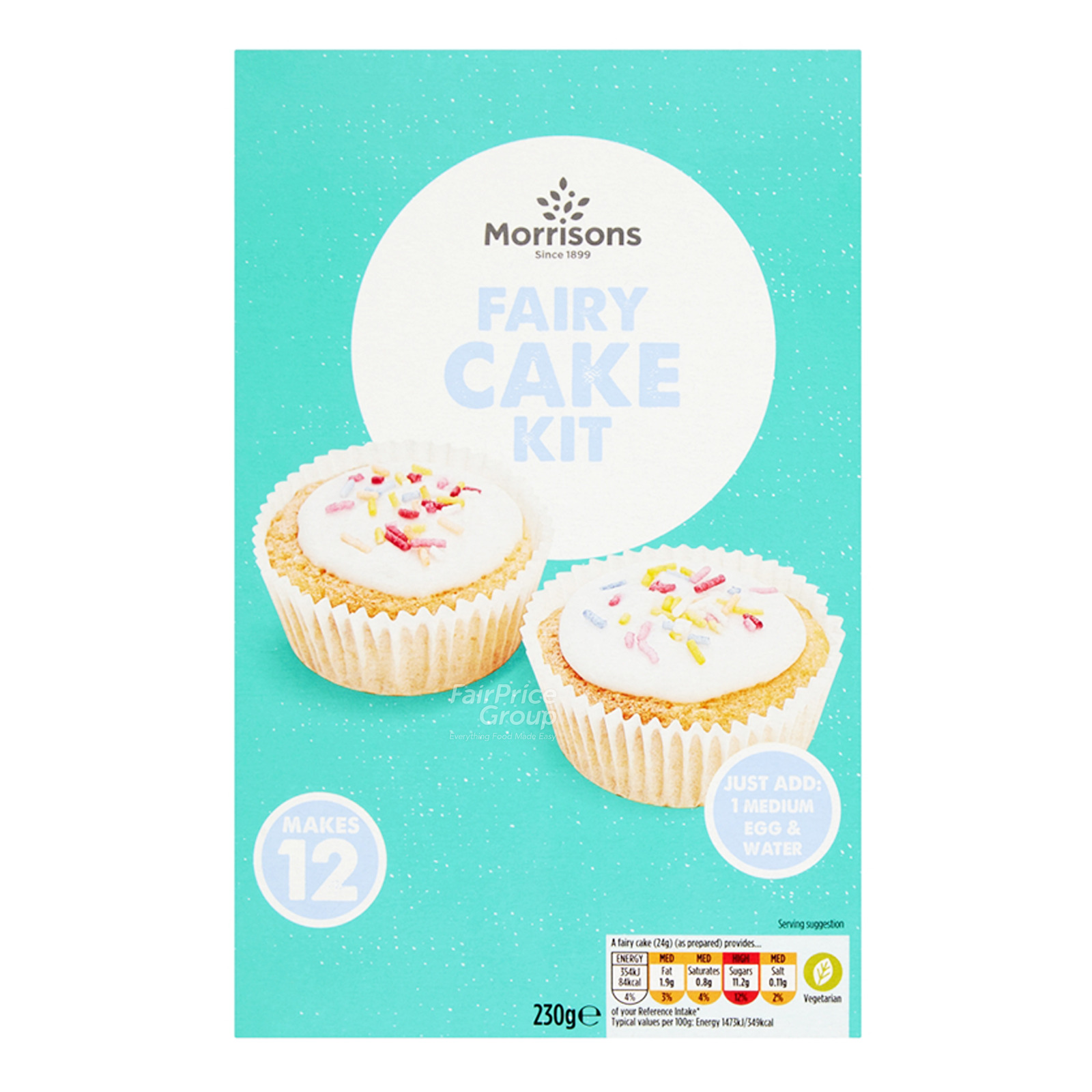 Morrisons Fairy Cake Kit NTUC FairPrice