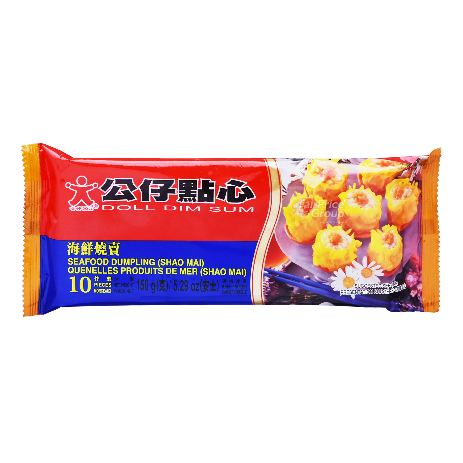 Doll Dim Sum Frozen Dumplings Seafood NTUC FairPrice