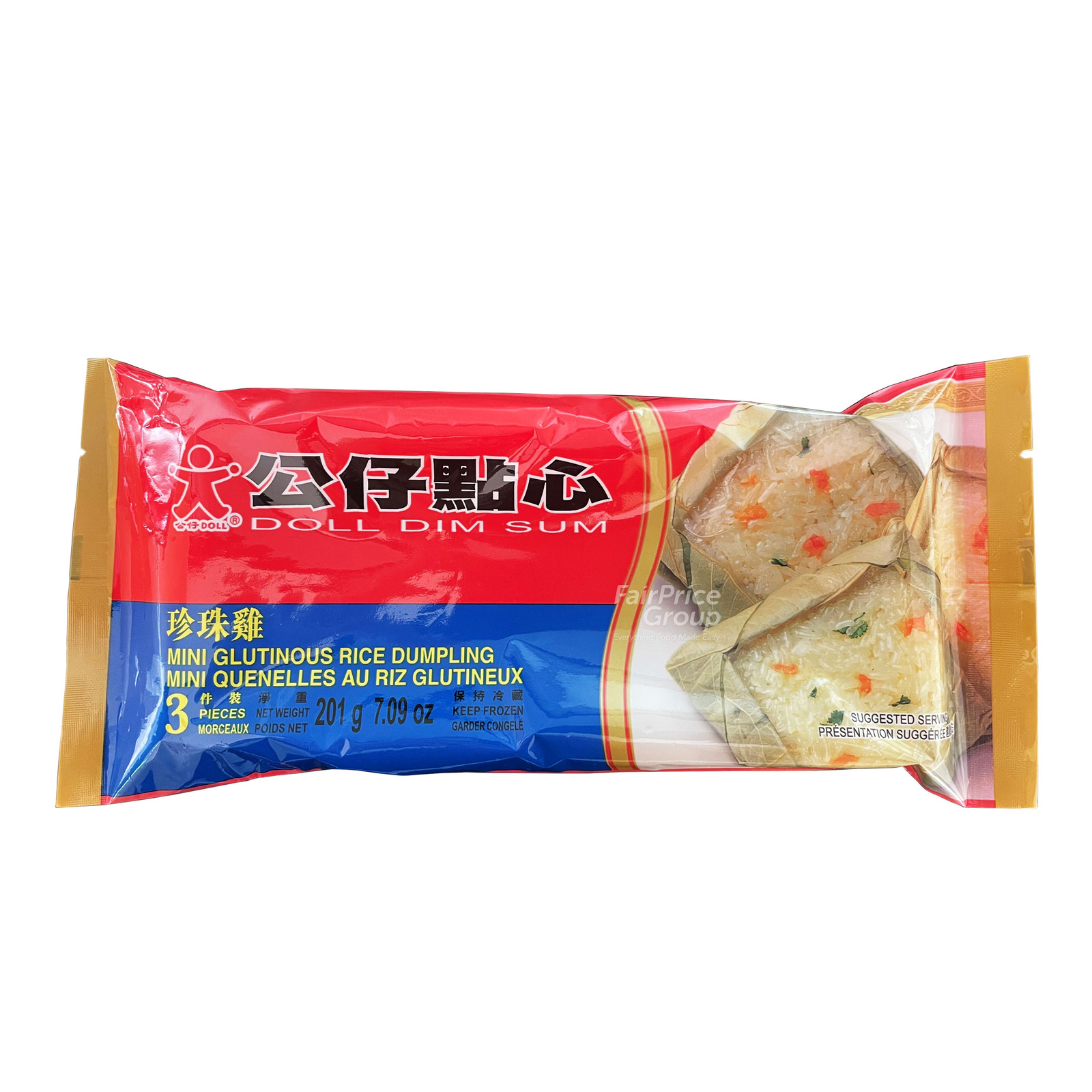 Doll Dim Sum Frozen Dumplings Glutinous Rice (Mini) NTUC FairPrice