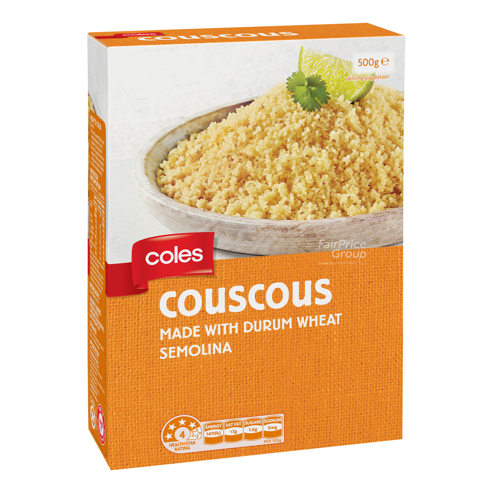 Coles Couscous NTUC FairPrice