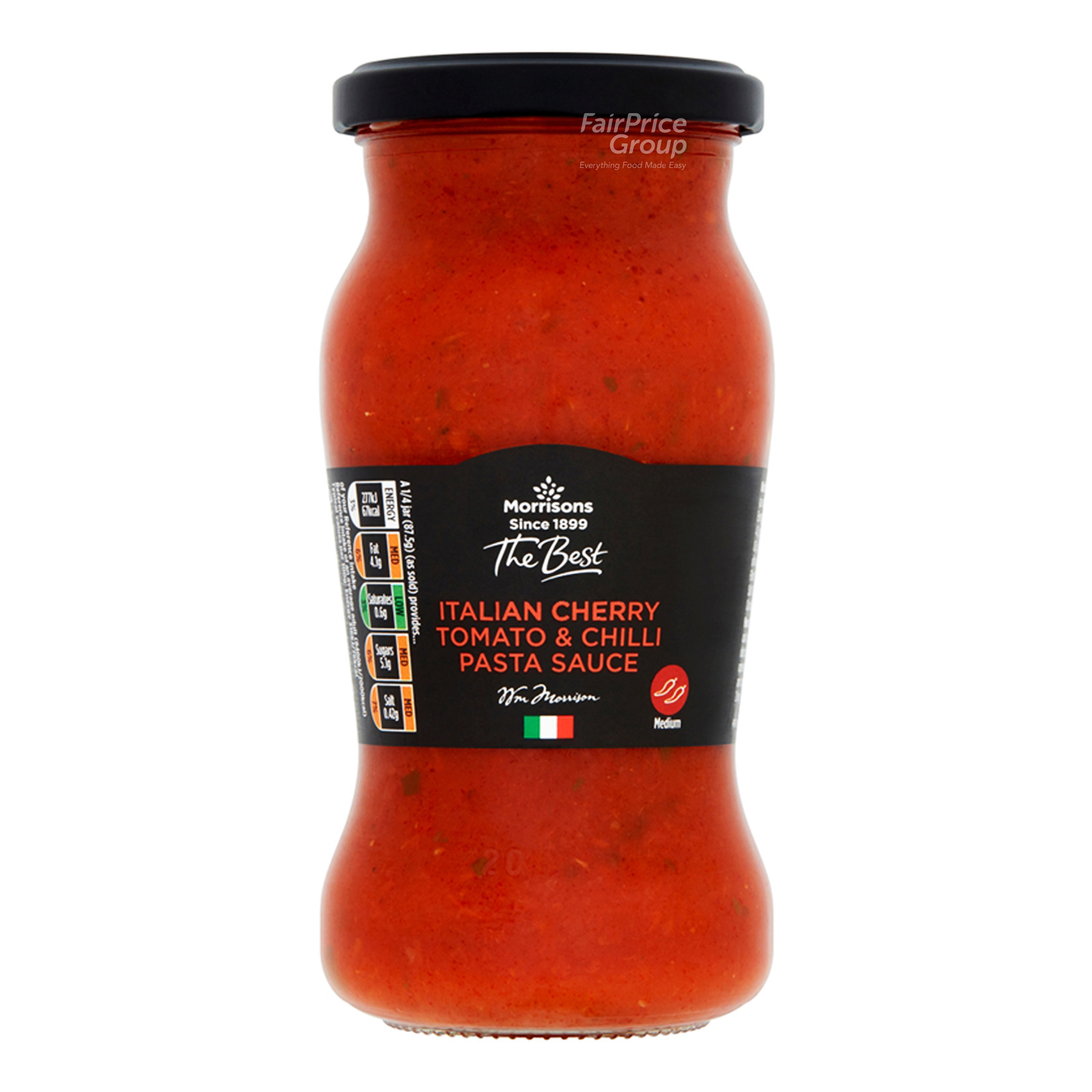 Morrisons Pasta Sauce Italian Cherry Tomato & Chili NTUC FairPrice