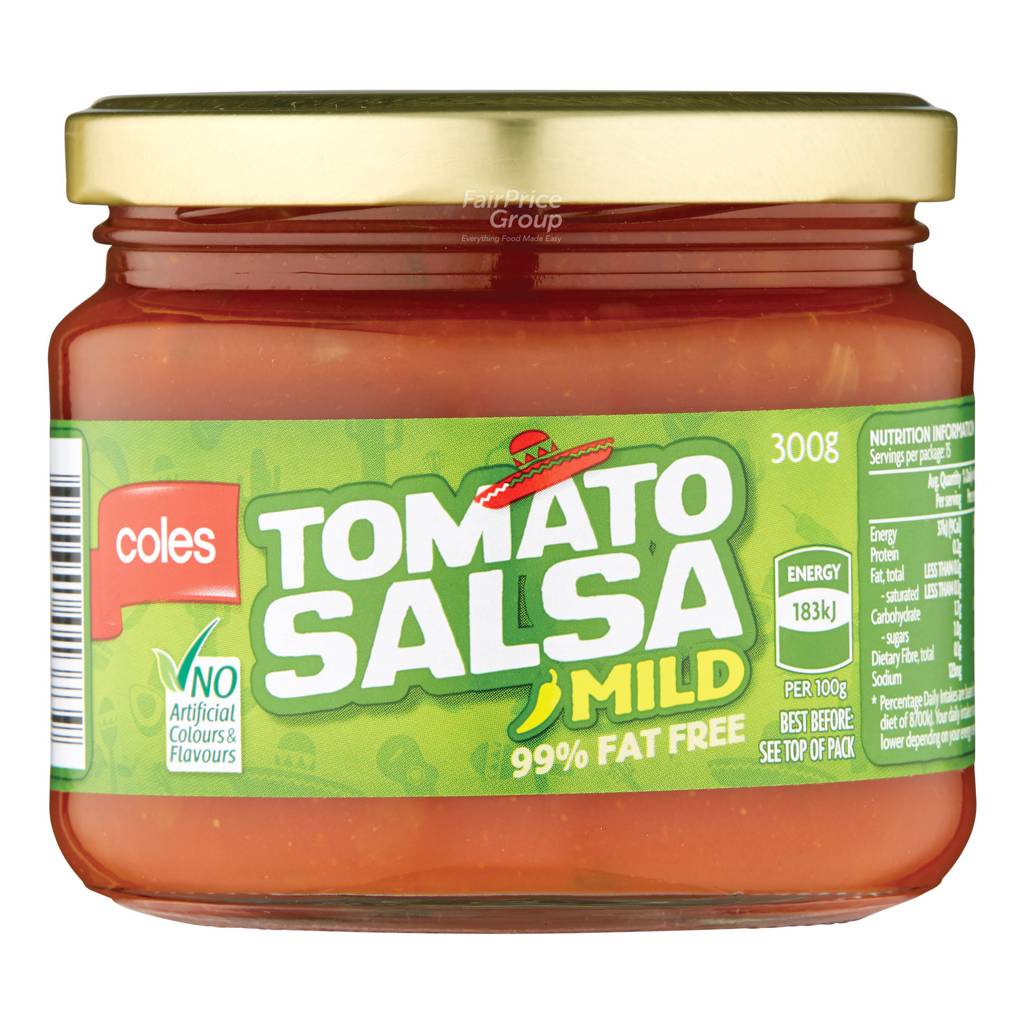 Coles Tomato Salsa Mild NTUC FairPrice