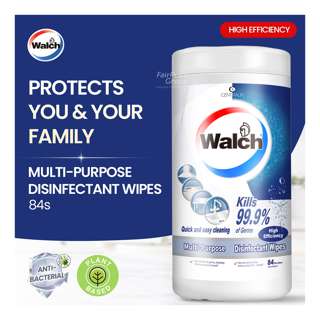 Walch Multi-Purpose Disinfectant Wipes - High Efficiency Walch Multi-Purpose Disinfectant Wipes - High Efficiency