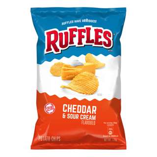 Ruffles Potato Chips - Cheddar & Sour Cream