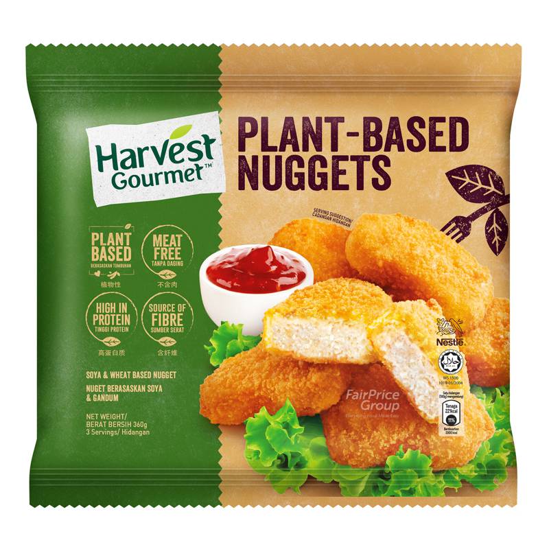 Harvest Gourmet PlantBased Nuggets NTUC FairPrice