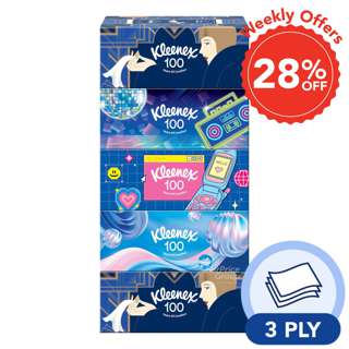 Kleenex Facial Tissue Box - Moment (3ply)