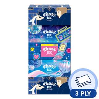 Kleenex Facial Tissue Box - Moment (3ply)