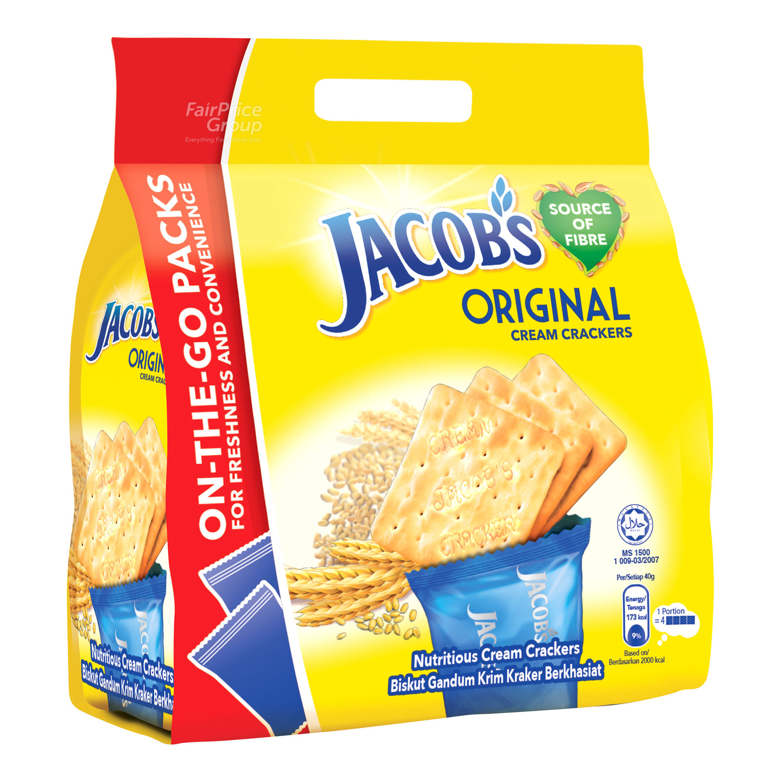 Jacob's Cracker MultiPack Original 600g NTUC FairPrice