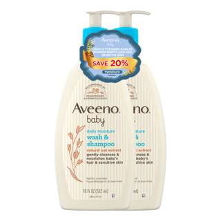 Aveeno Baby Wash & Shampoo - Daily Moisture