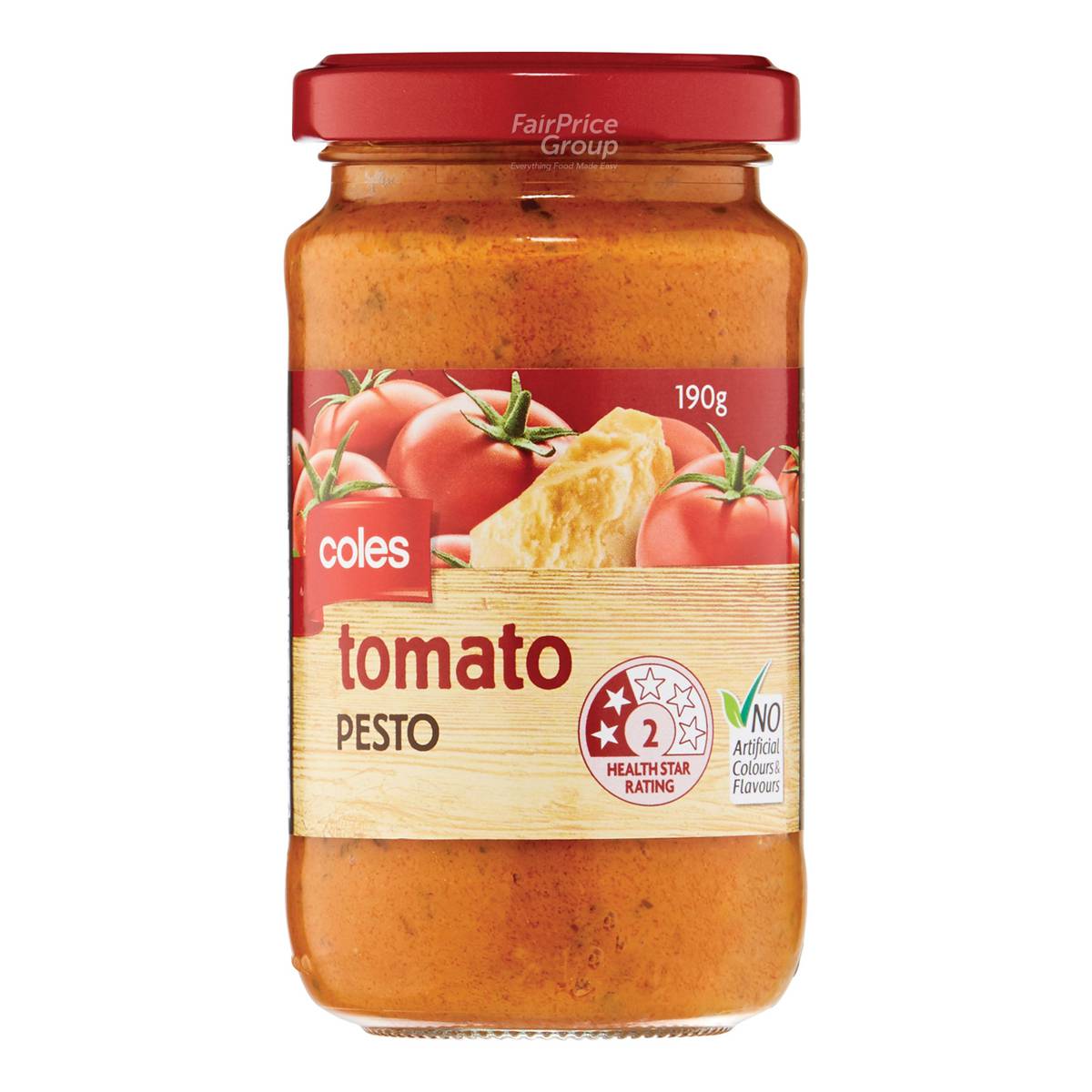 Coles Tomato Pesto NTUC FairPrice
