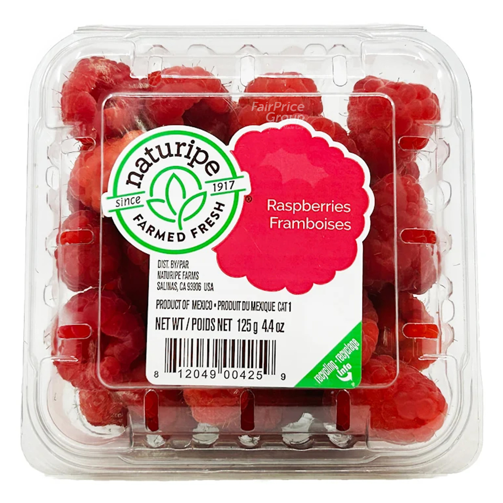Underipe Raspberries Naturipe Raspberries | NTUC FairPrice