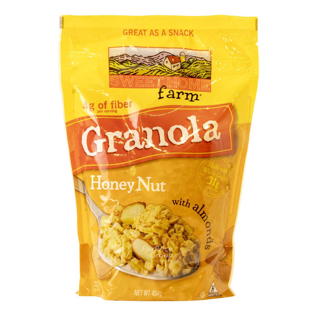 Sweet Home Farm Granola Honey Nut with Almonds NTUC FairPrice