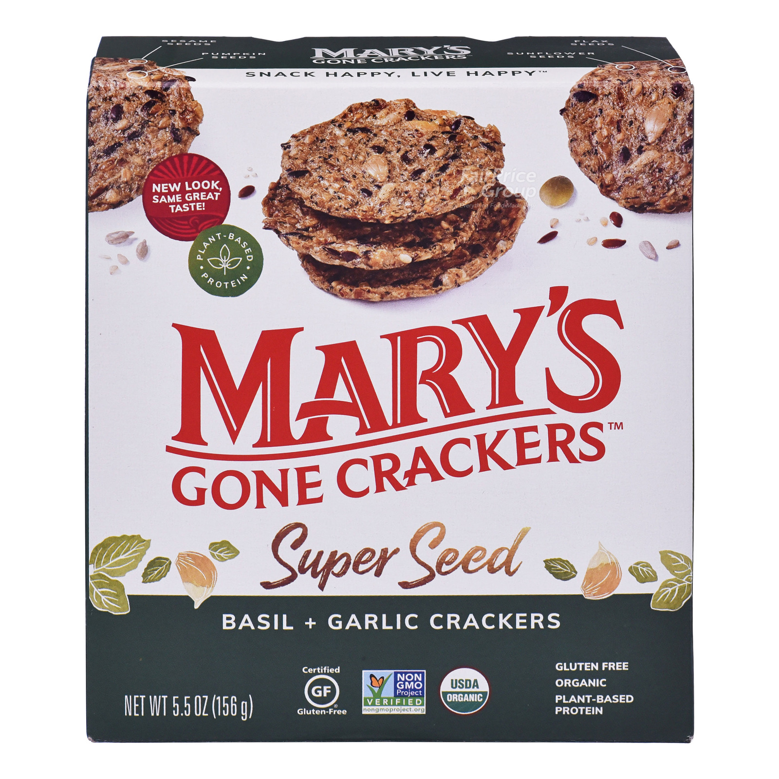 Mary's Super Seed Basil & Garlic NTUC FairPrice