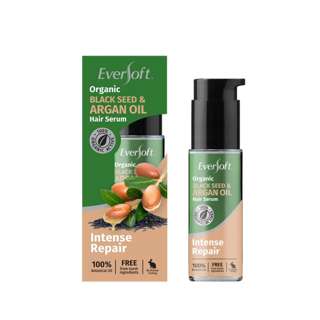 Eversoft Organic Hair Serum - Black Seed & Argon Oil