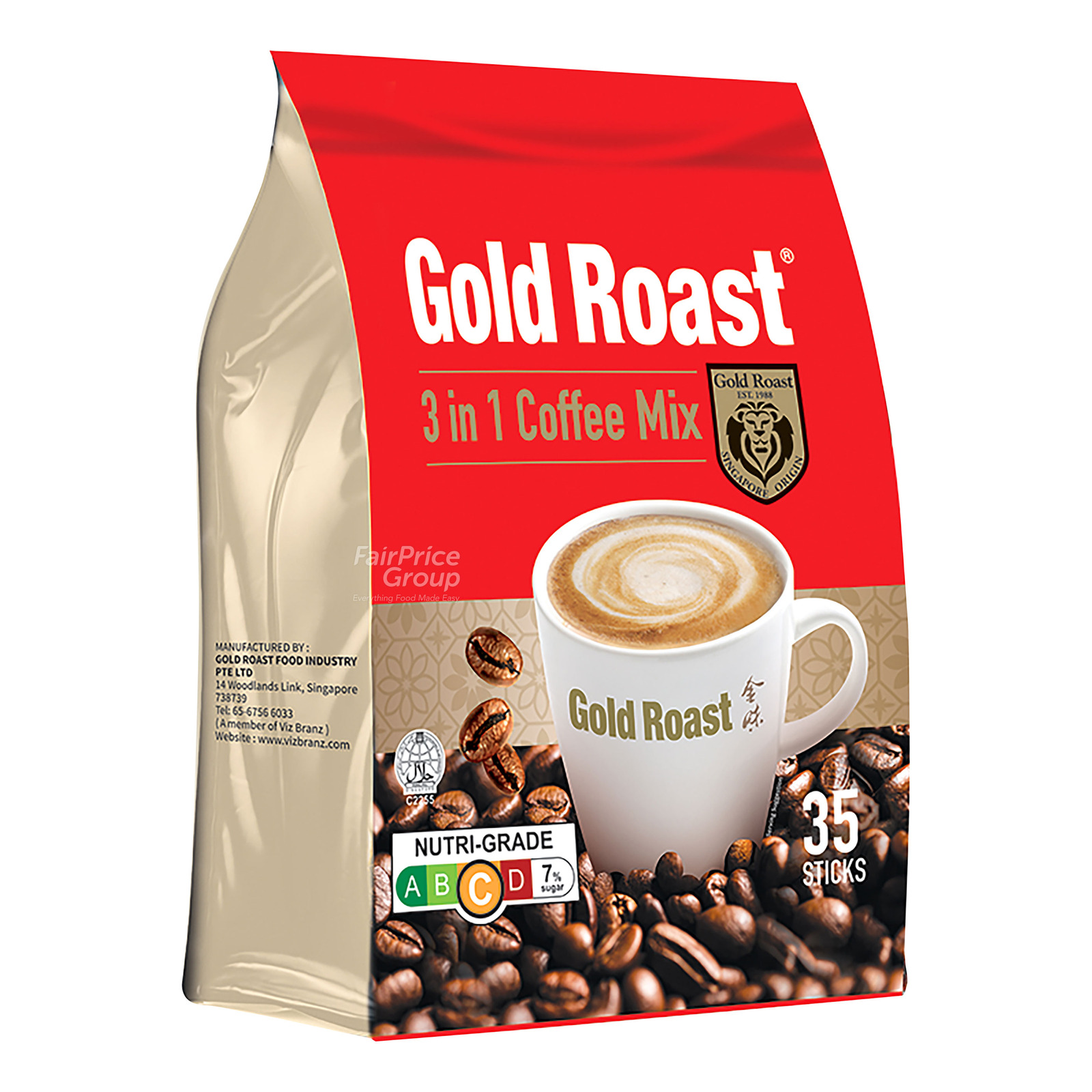 Gold Roast 3-in-1 Coffee Mix | NTUC FairPrice