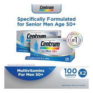 Centrum for Men 50+ Supplements