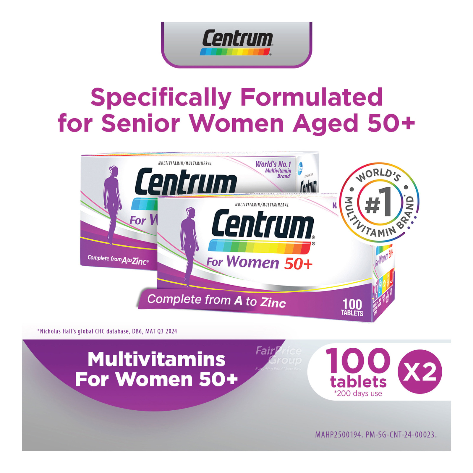 Centrum for Women 50+ Supplements