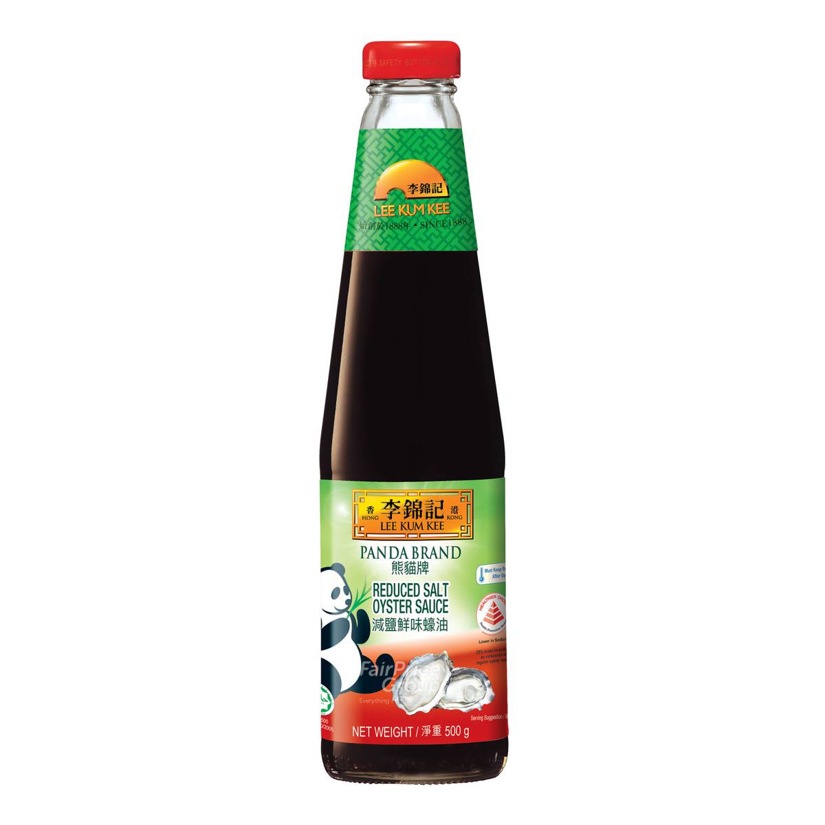 Lee Kum kee Oyster Sauce Reduced Salt NTUC FairPrice