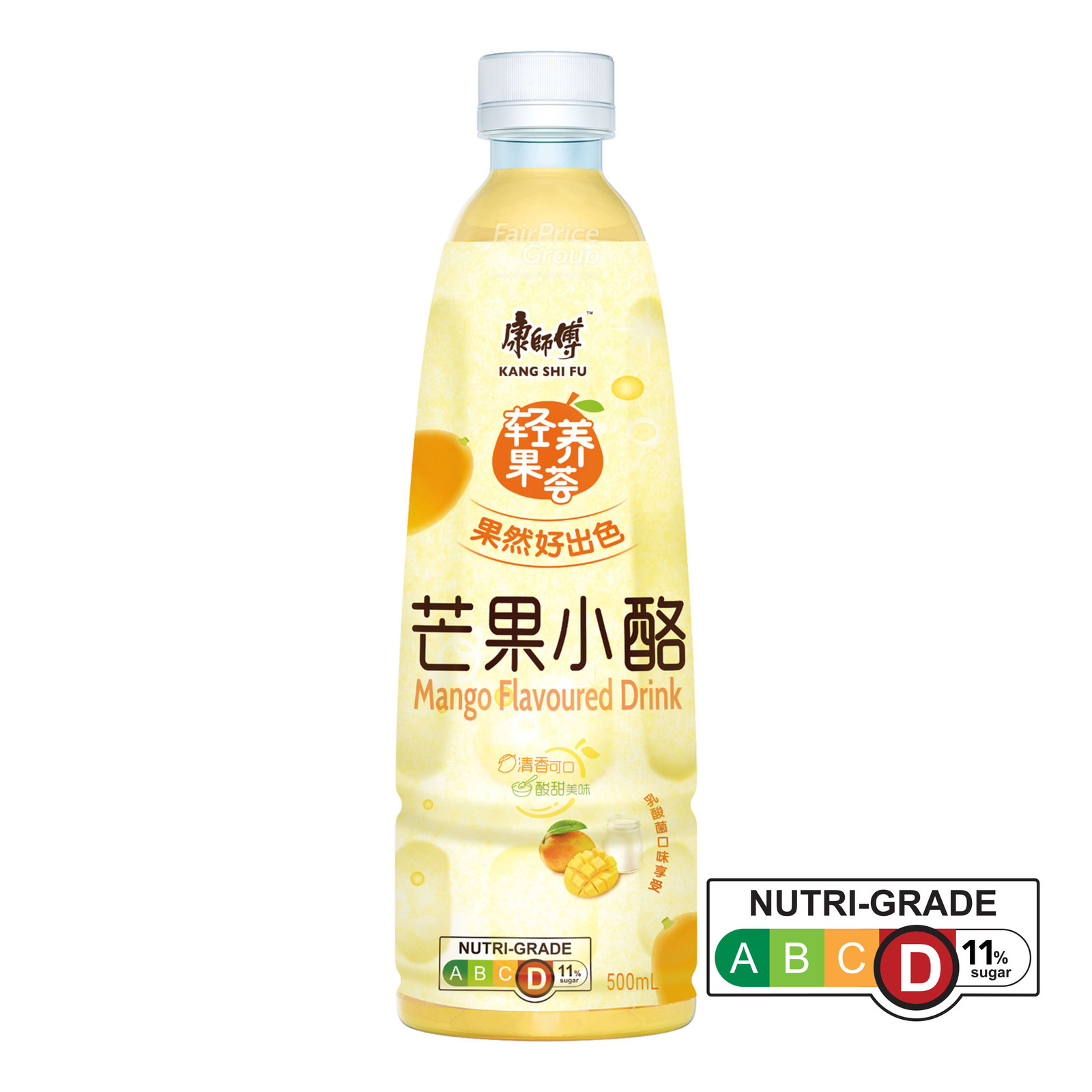 Kang Shi Fu Yoghurt Bottle Drink Mango NTUC FairPrice