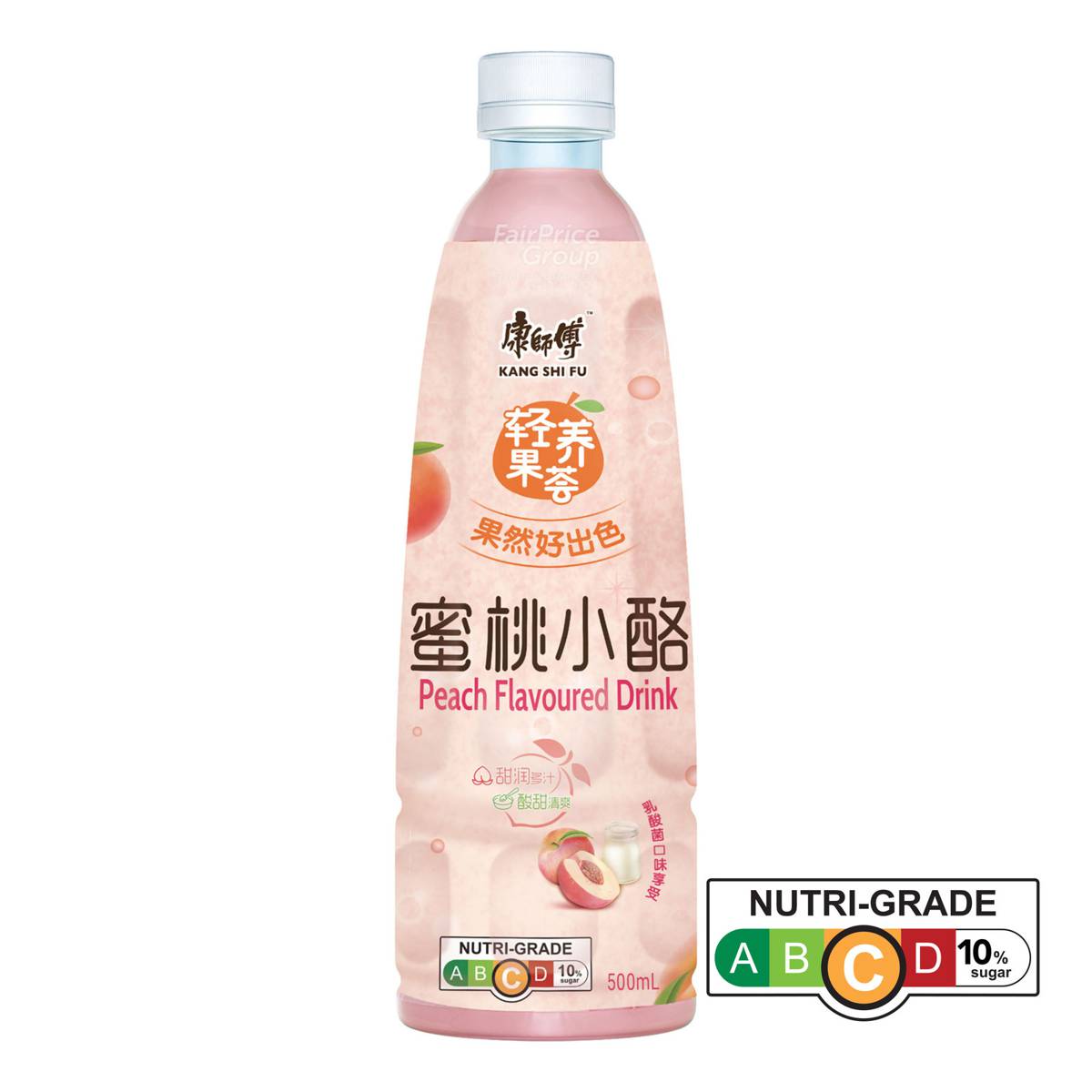 Kang Shi Fu Yoghurt Bottle Drink Peach NTUC FairPrice