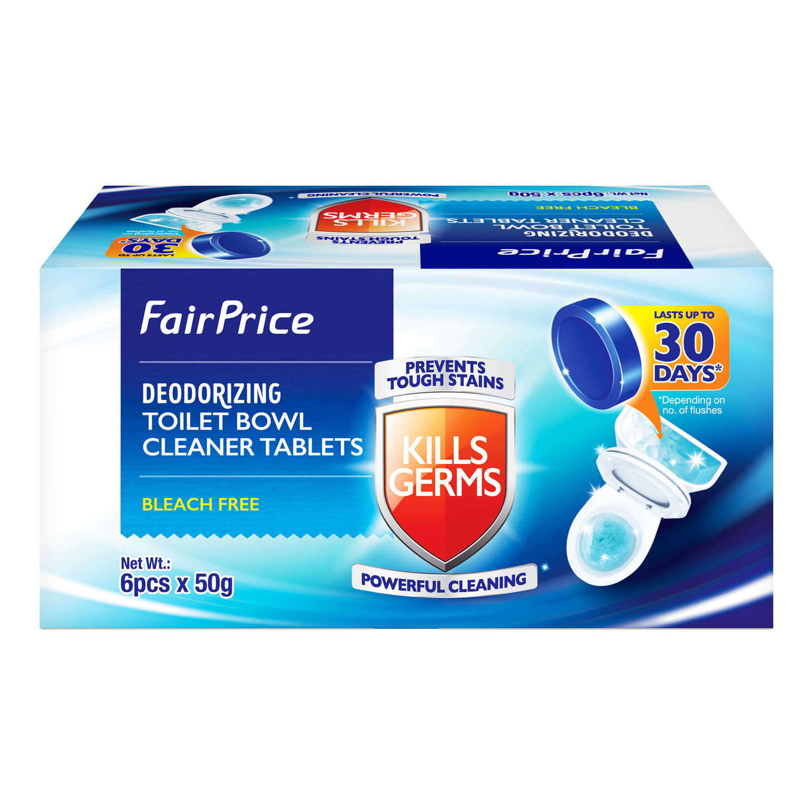 FairPrice Deodorizing Toilet Bowl Cleaner Tablets
