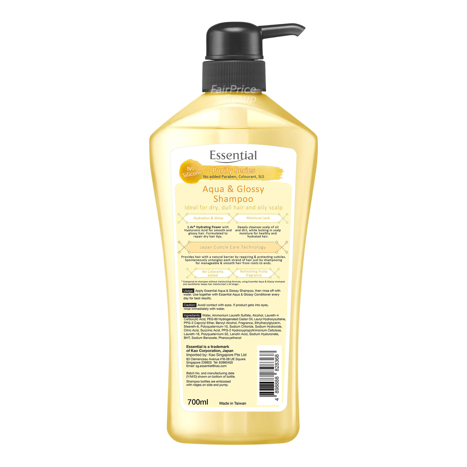 Essential Shampoo - Aqua & Glossy