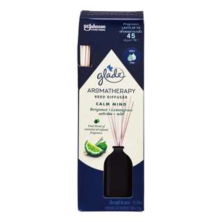Glade Aromatherapy Reed Diffuser - Bergamot+Lemongrass Glade Aromatherapy Reed Diffuser - Bergamot+Lemongrass