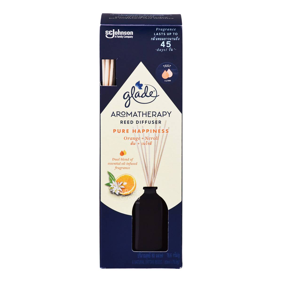Glade Aromatherapy Reed Diffuser Orange+Neroli NTUC FairPrice