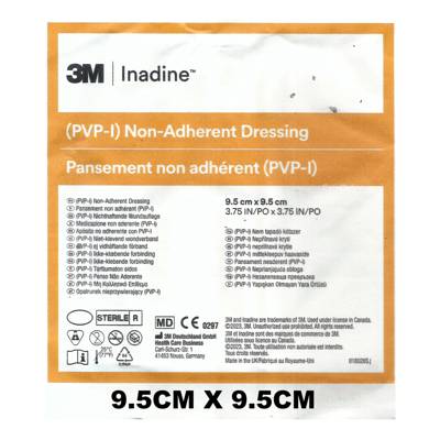 3M Inadine PVP-I Non Adherent Dressing - 9.5cm x 9.5cm | NTUC FairPrice