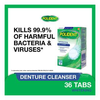 Polident Denture Cleanser Tablet - Whitening Polident Denture Cleanser Tablet - Whitening