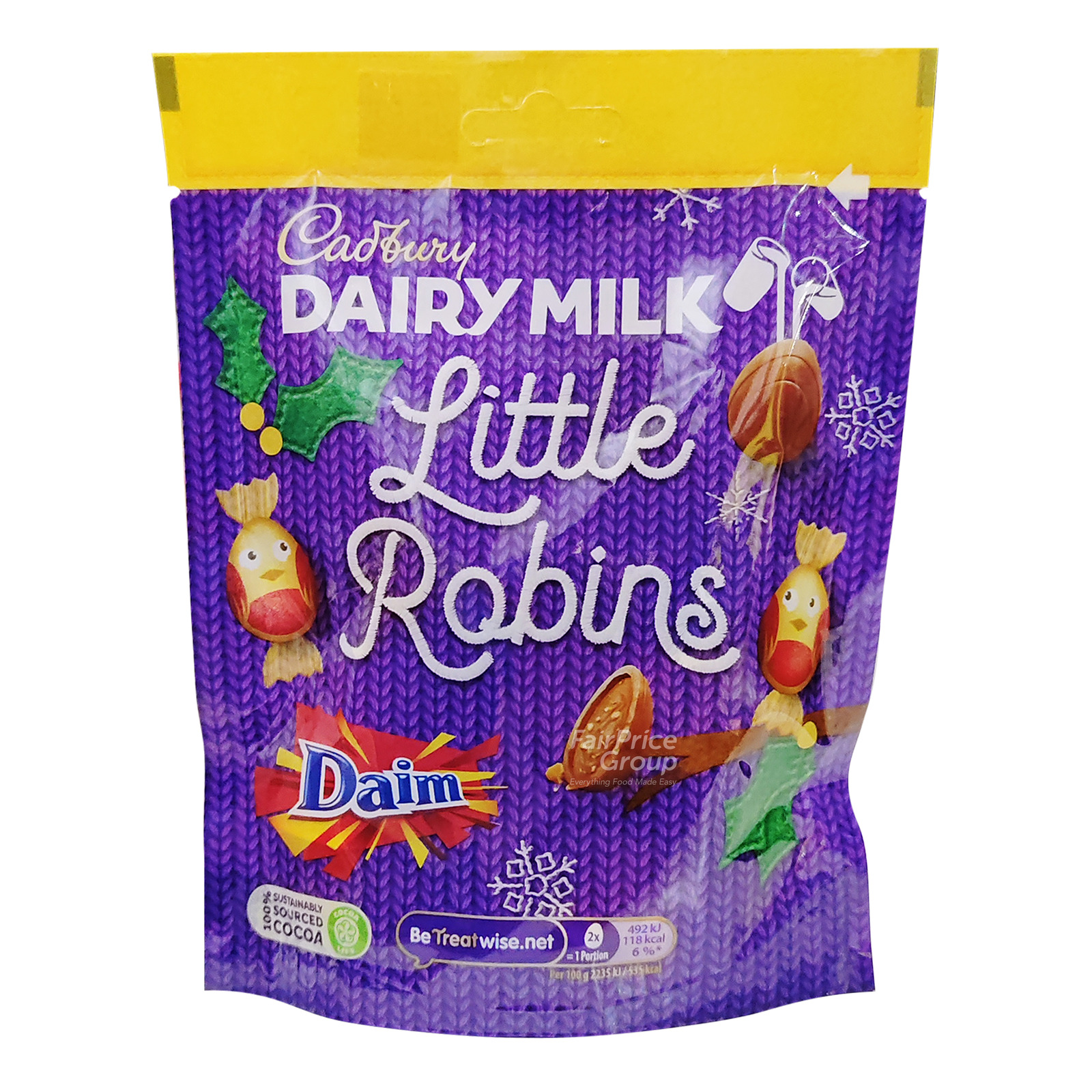 Cadbury Dairy Milk Little Robins NTUC FairPrice