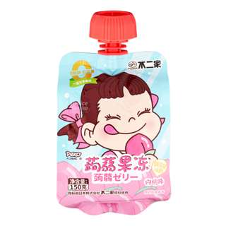 Bu Er Jia Jelly Pouch - White Peach