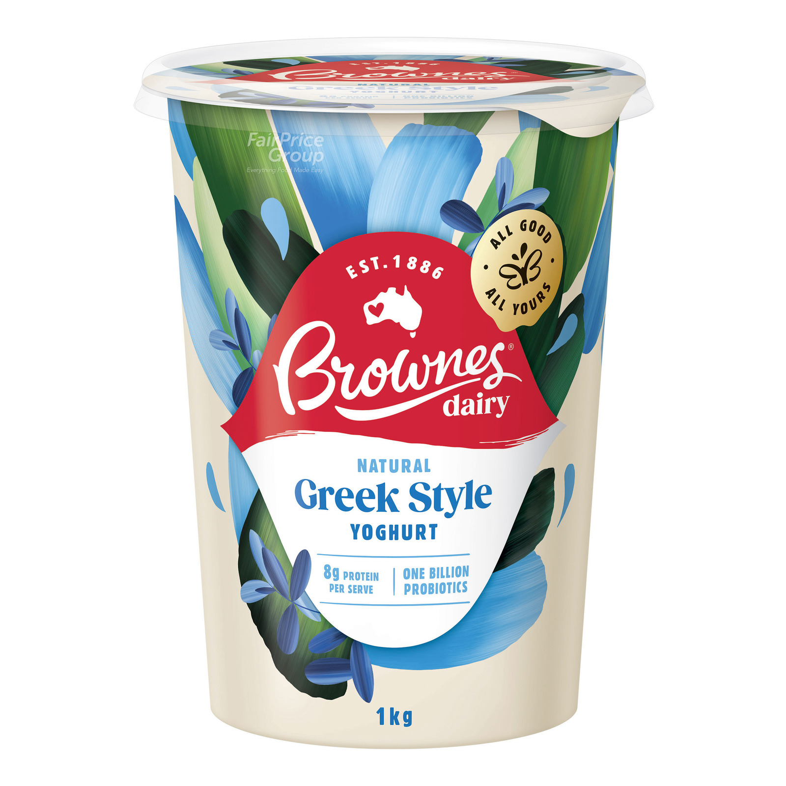 Brownes Dairy Greek Yoghurt - Plain