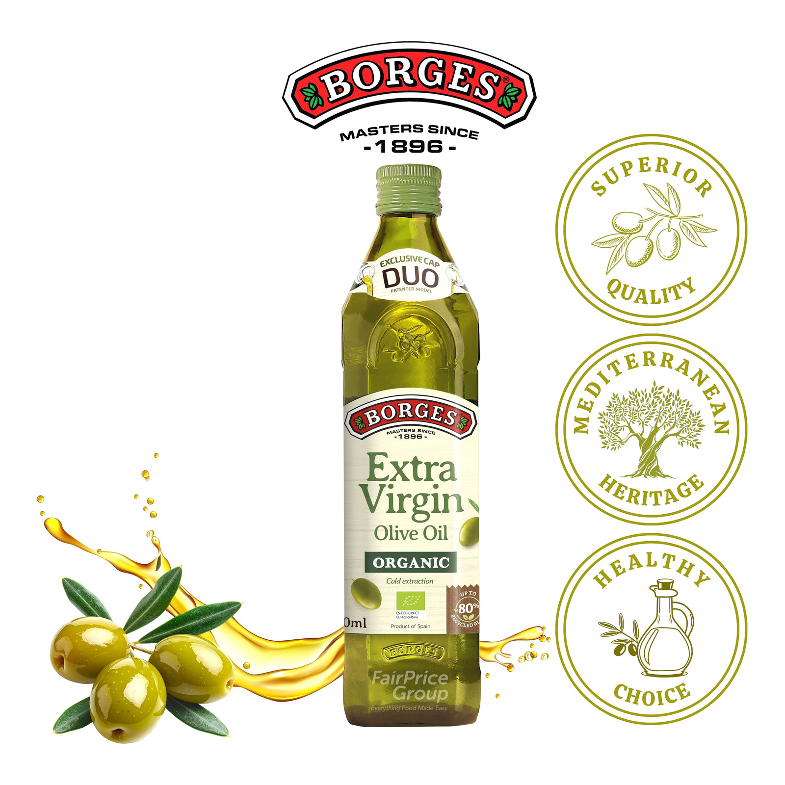 Borges Olive Oil - Extra Virgin | NTUC FairPrice