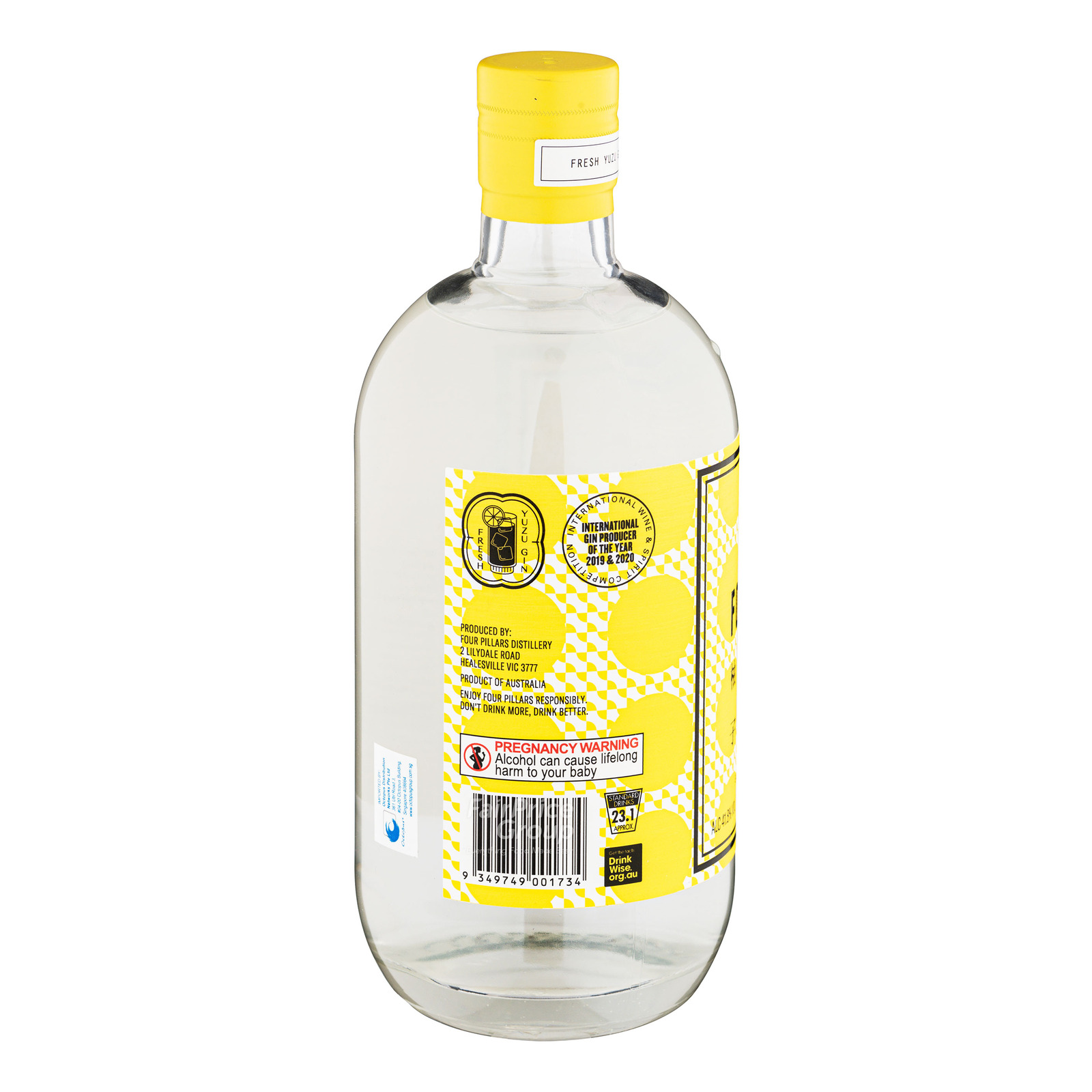 Four Pillars Fresh Gin - Yuzu | NTUC FairPrice