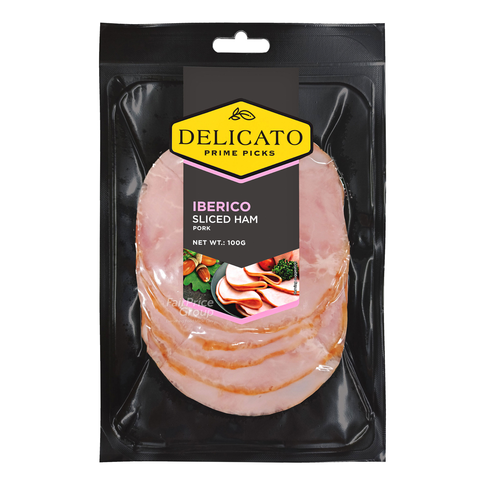 Delicato Iberico Sliced Ham NTUC FairPrice