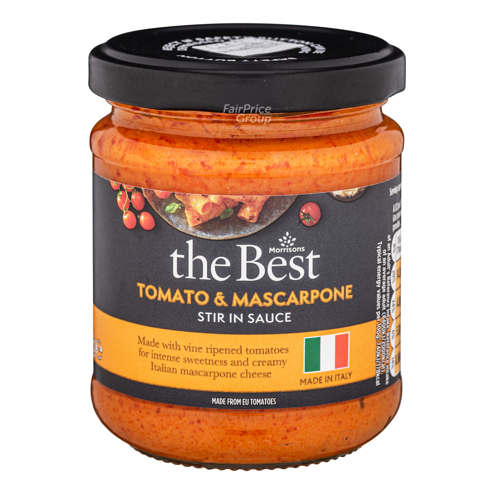 Morrisons Pasta Sauce Tomato & Mascarpone NTUC FairPrice