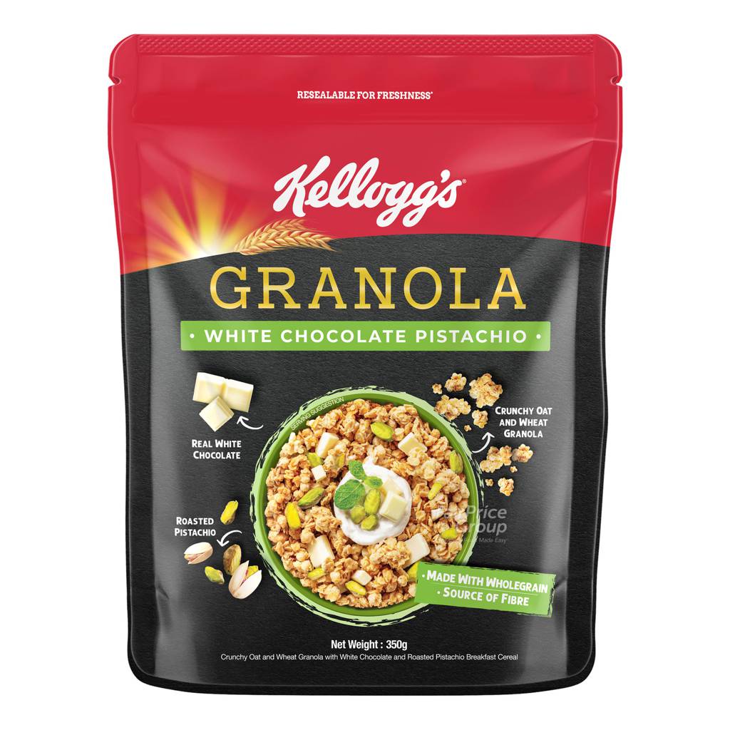 Kellogg's Granola White Chocolate Pistachio NTUC FairPrice